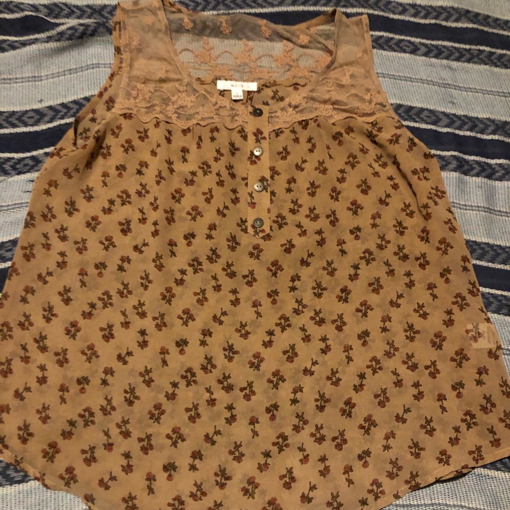 Tank top blouse